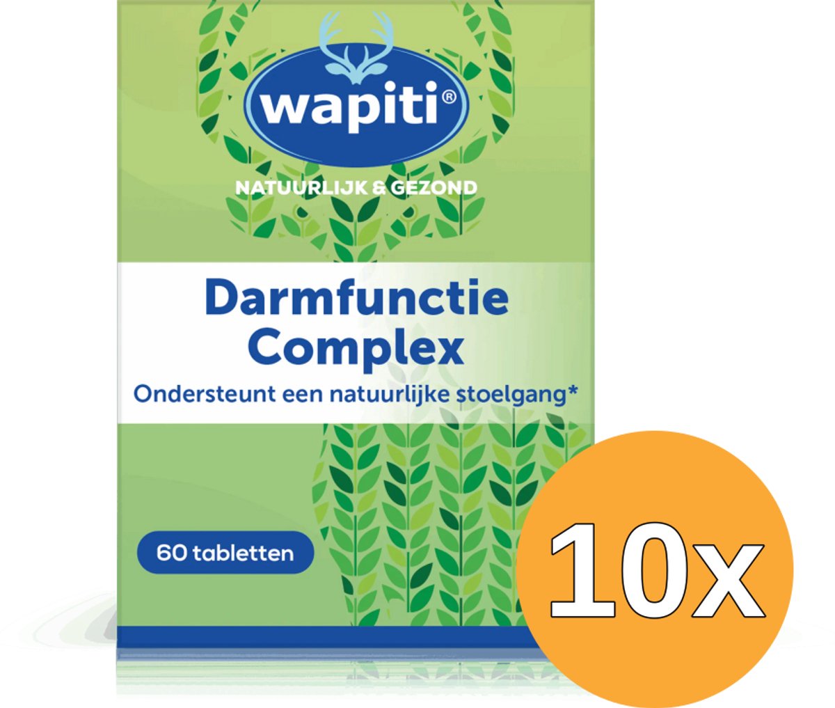 10x Wapiti Darmfunctie Complex (60 tabletten)