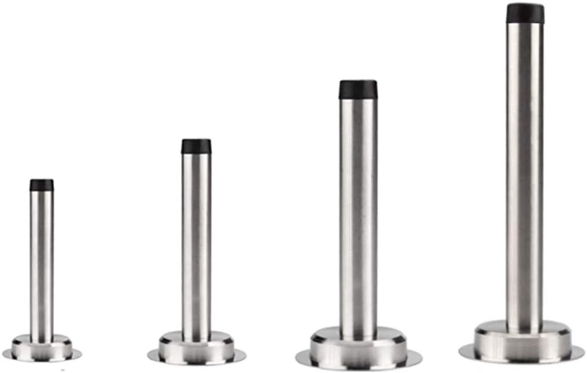 Deur Stopper - Muur Beschermer - Deuren Dempen - Roestvrij Staal - 95 mm - Zilver
