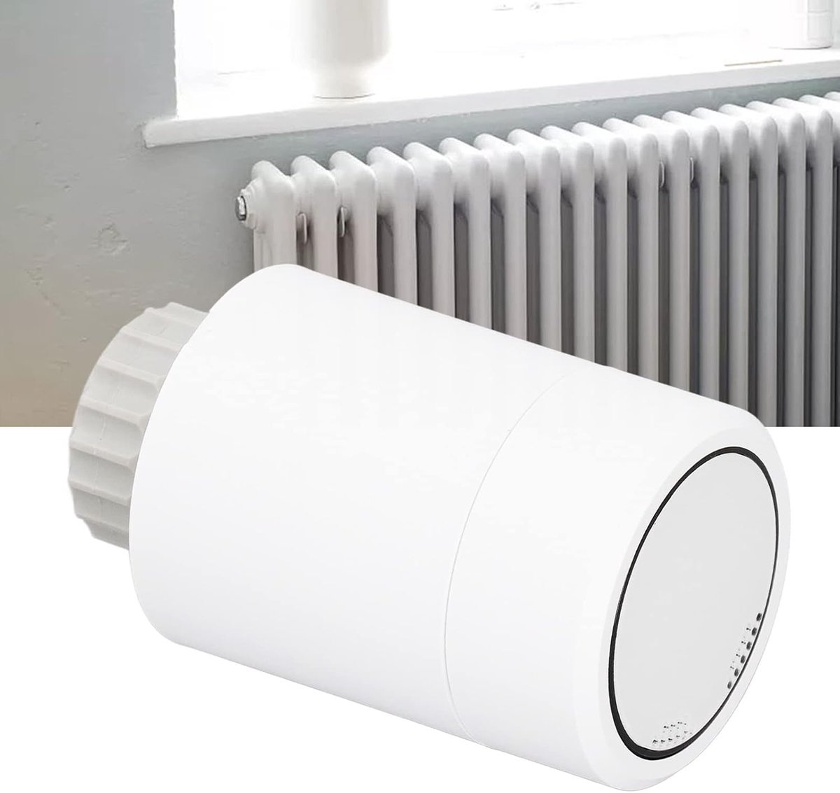 Slimme Thermostaatkraan voor Zigbee Radiator met App Bediening