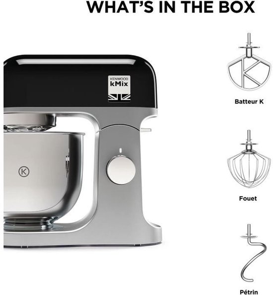 Kenwood kMix KMX750 - Robot culinaire - Zwart