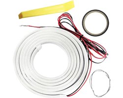 Lichtstrip Kofferbak - Draagbare LED - Auto Interieur - Automatische Detectie - 4 Meter Lengte - Warm Geel