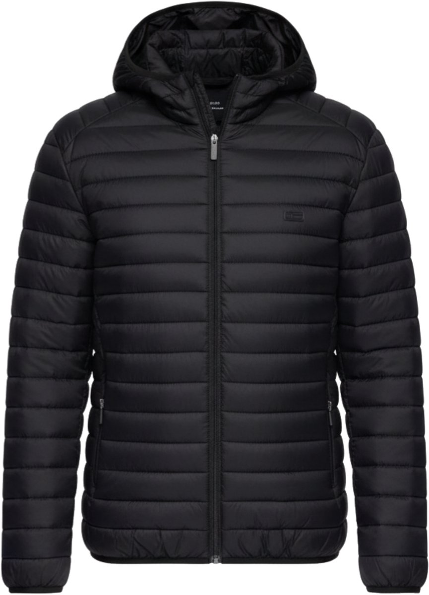 OMBRE Jas - Polyamide - Rits - Effen Zwart M