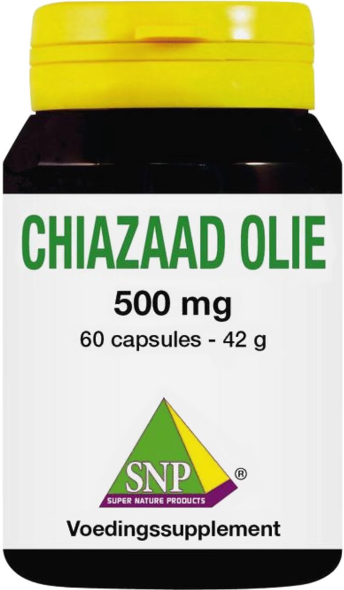 Bol.com SNP Chiazaad olie 500mg 60 Vegetarische capsules aanbieding