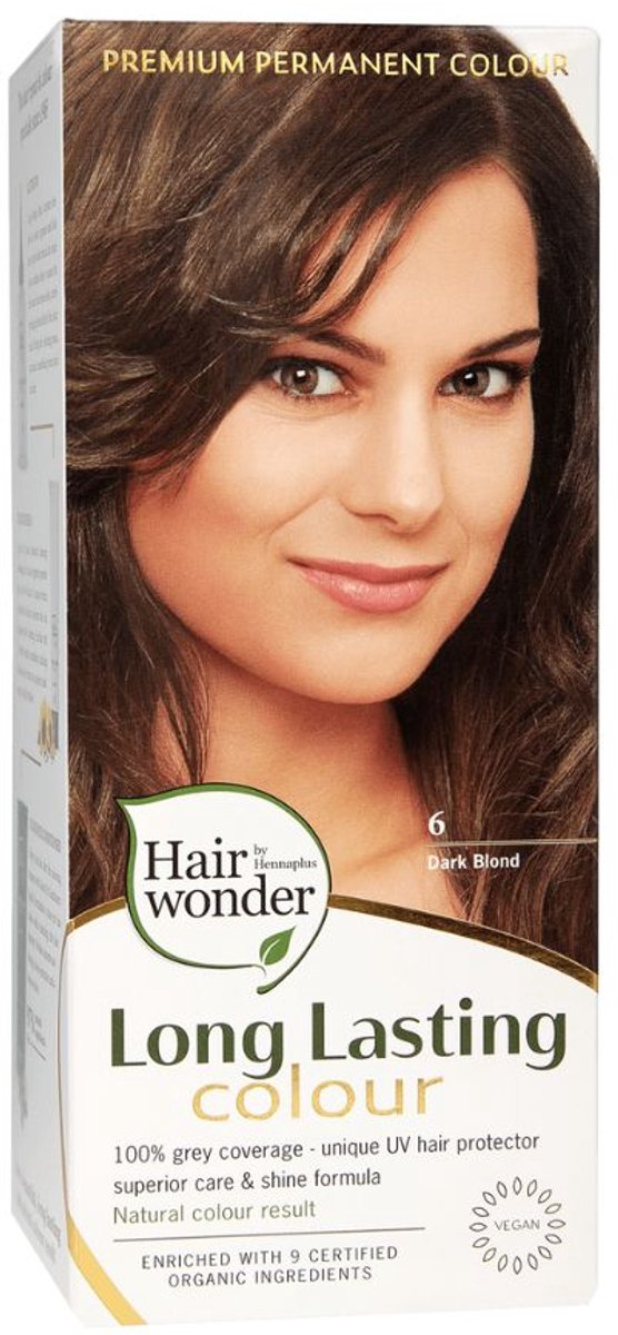 Hennaplus Long Lasting Colour 6 Dark blond 100ML