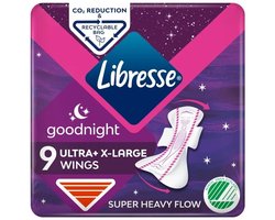 Libresse Maandverband Goodnight Ultra — 9 stuks