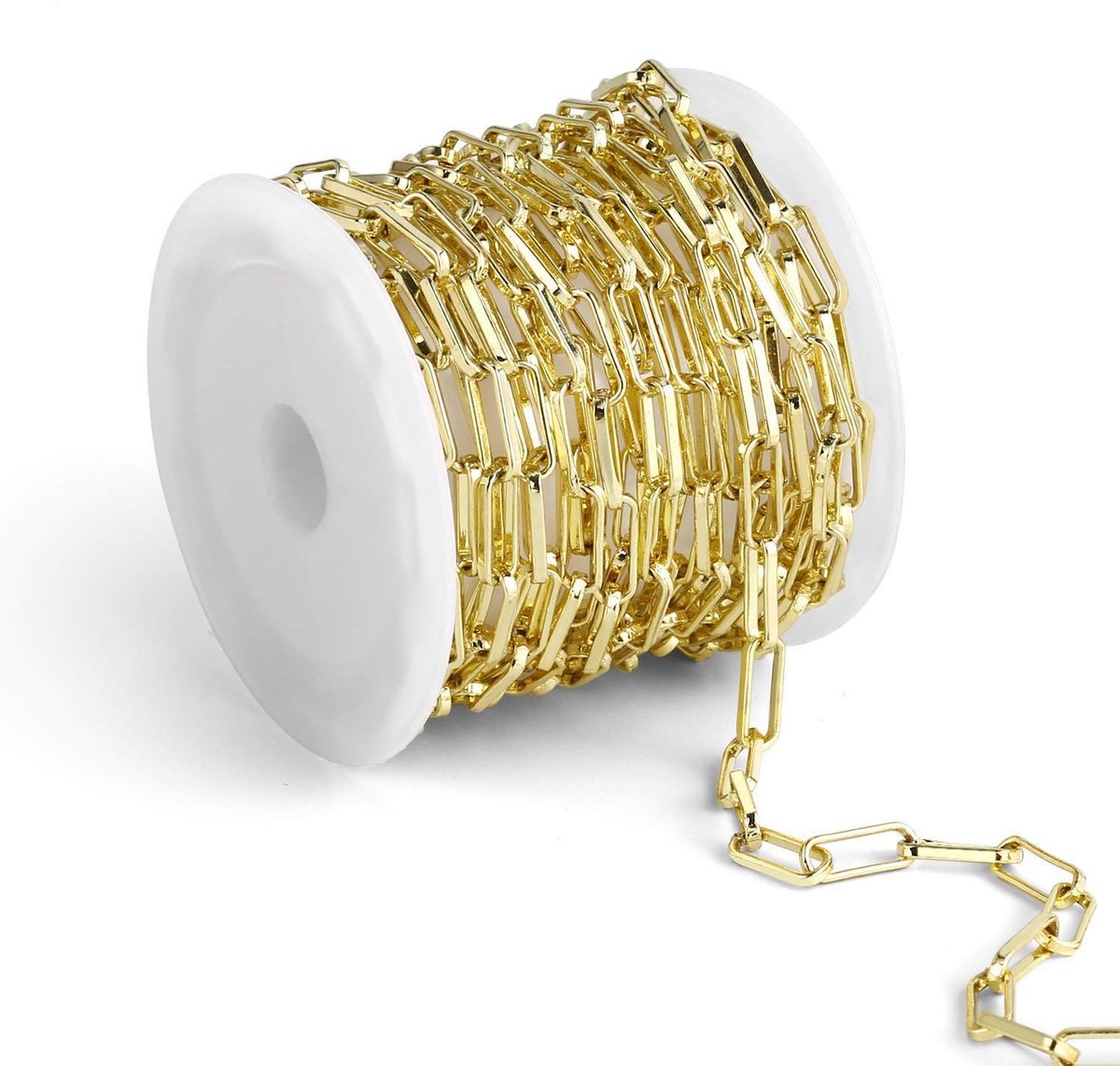 Solidchoice - Stalen Ketting voor DIY Sieraden, Goudkleurig