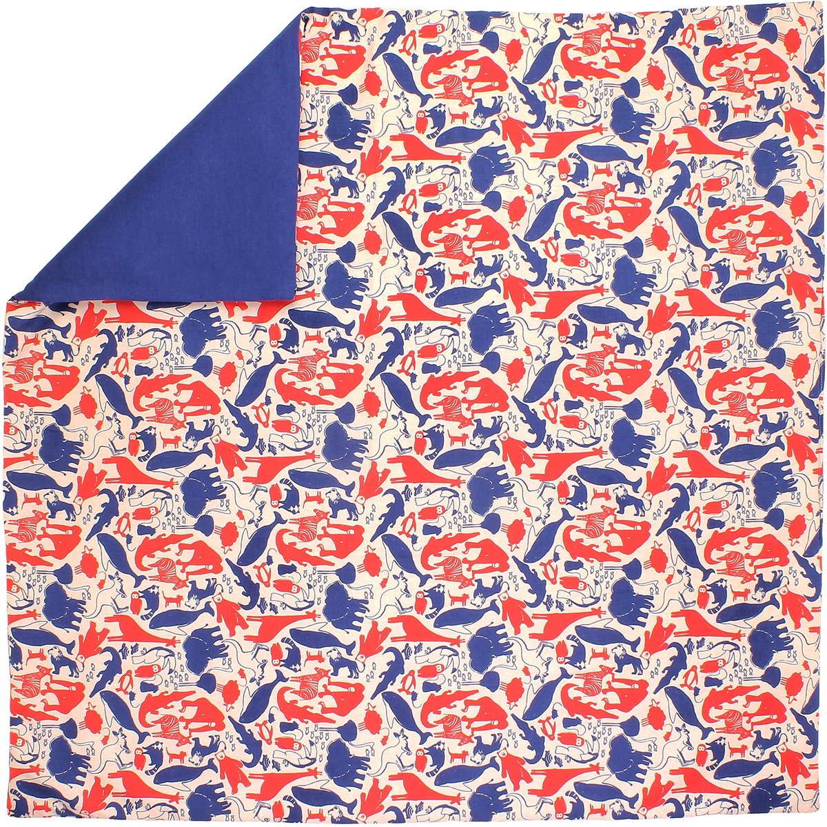 Solidchoice - Baby Dekentje met Dieren of Cijfers 100 x 100 cm