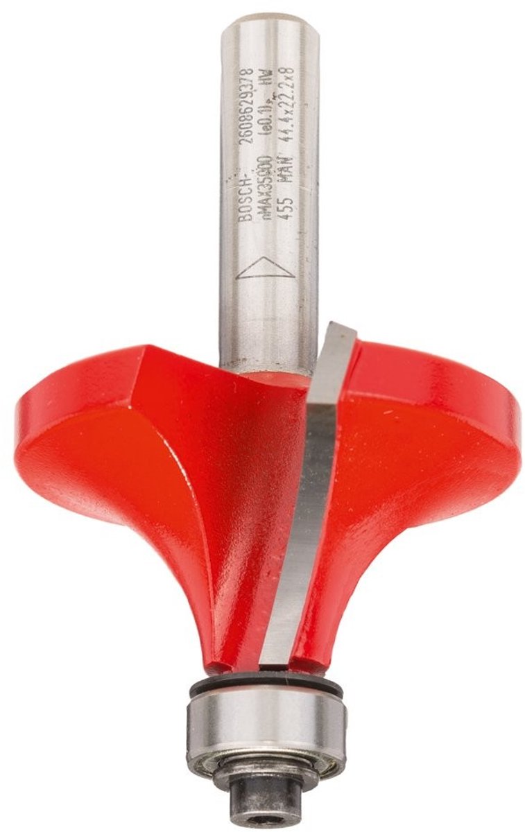 Solidchoice - Ronde Houtfrees voor Handfrezen, Radius 15,9 mm