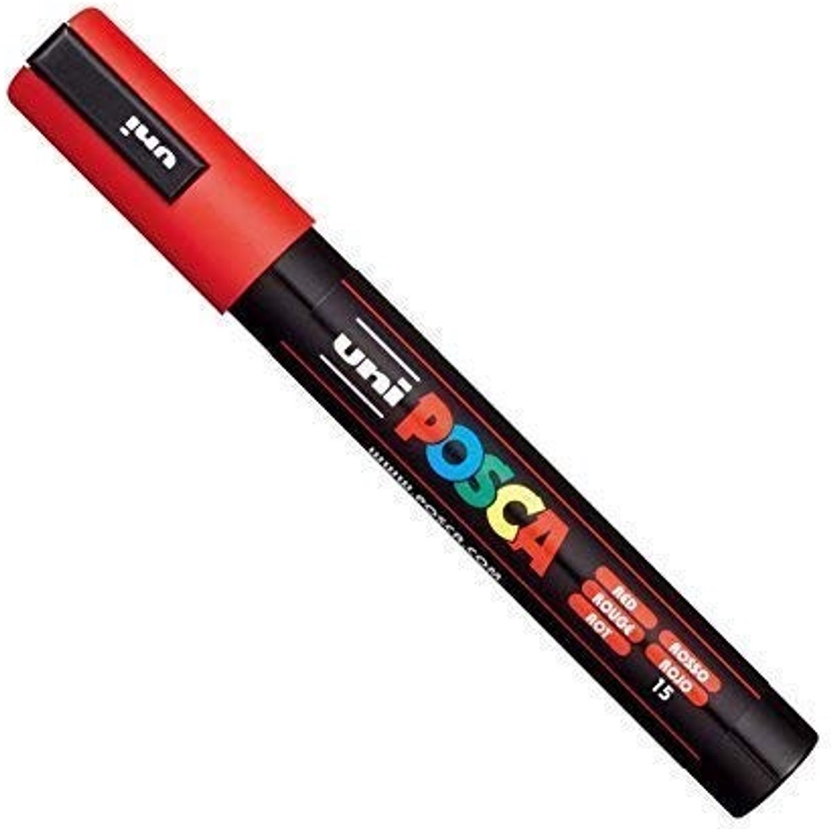 Solidchoice - Posca Marker PC-5M in Rood voor Precisie en Controle