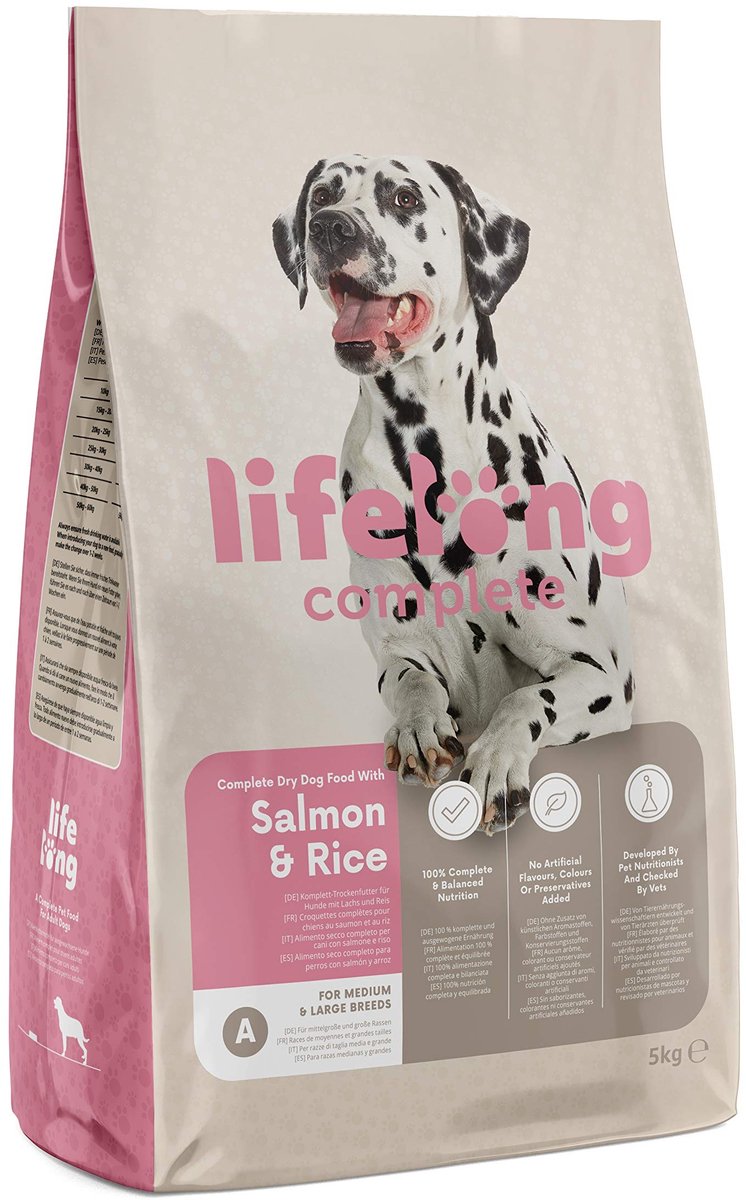 Solidchoice - Compleet Droogvoer voor Volwassen Honden met Zalm en Rijst 5 kg