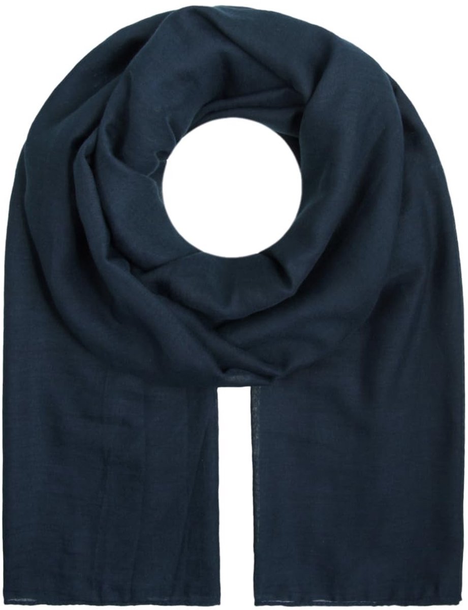 Grote Dameshalsdoek XXL in Navy