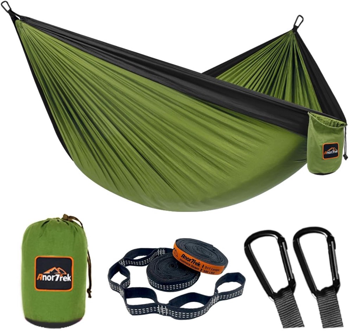 Solidchoice - Lichtgewicht Camping Hängematte met Tot 230 kg Draagvermogen