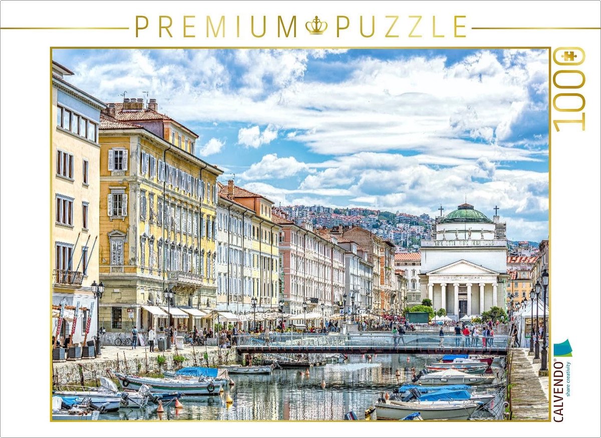 Solidchoice - Puzzel 'Trieste' 1000 Stukken van Dieter Meyer