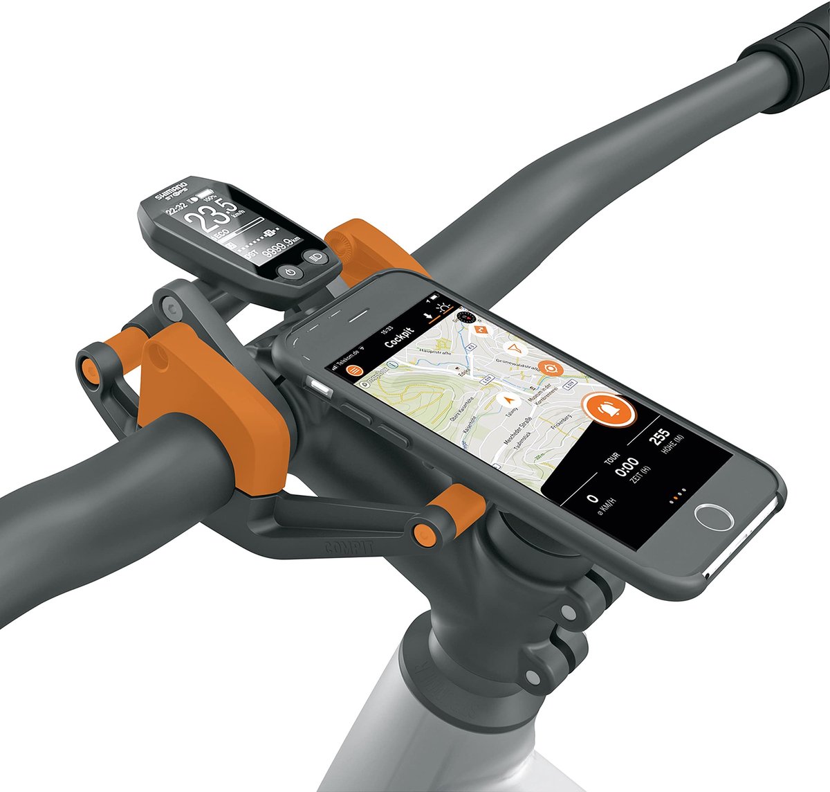 Solidchoice - Uitbreidingsset voor Smartphonehouder voor E-Bikes