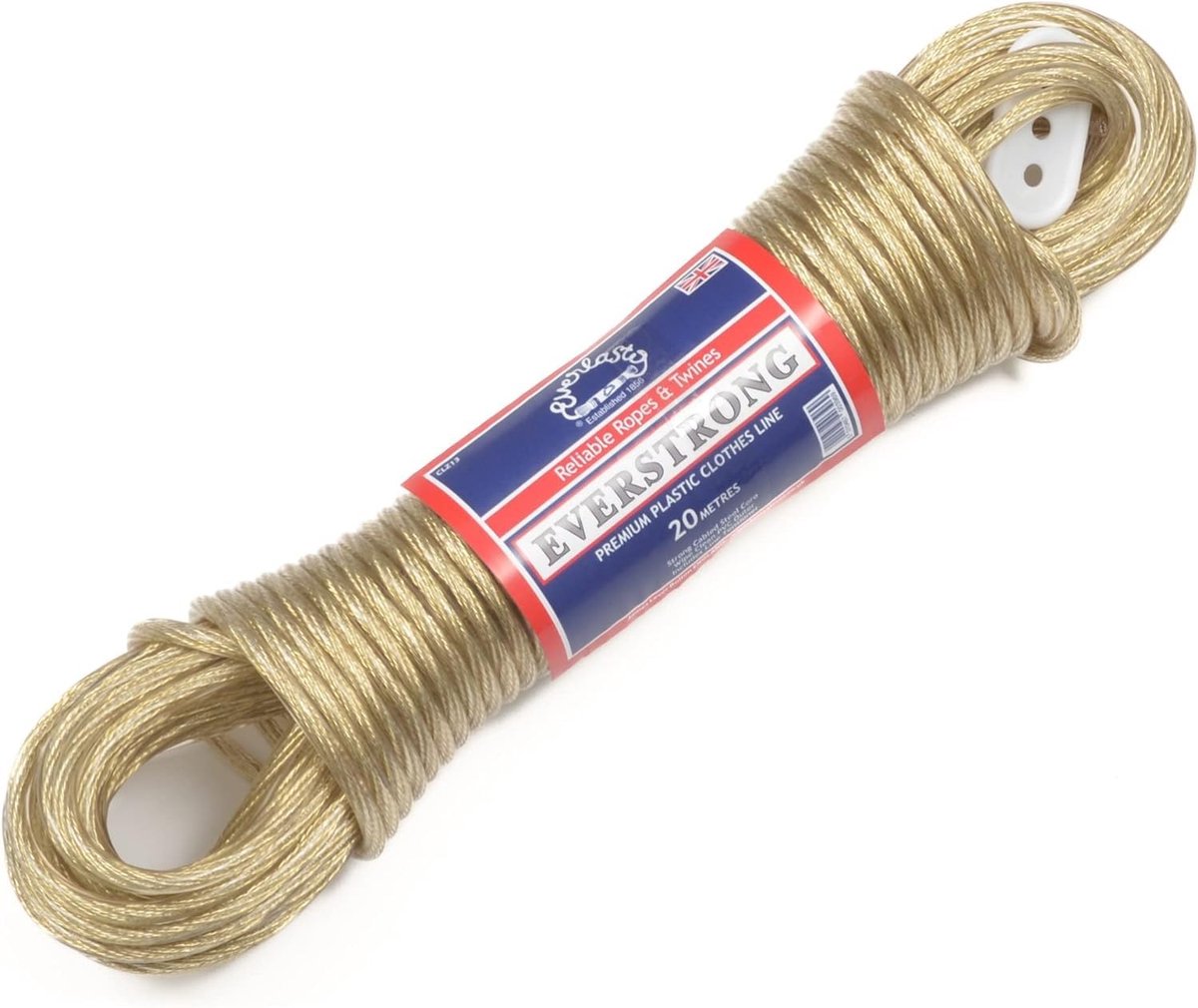 Solidchoice - Premium Kledinglijn met Stalen Kern 4.8mm x 20m