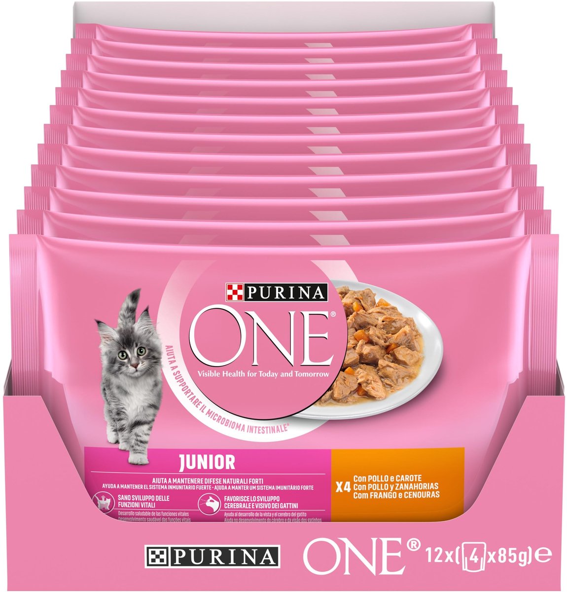 Solidchoice - Junior Kattenvoer met Kip, 4 x 3 oz