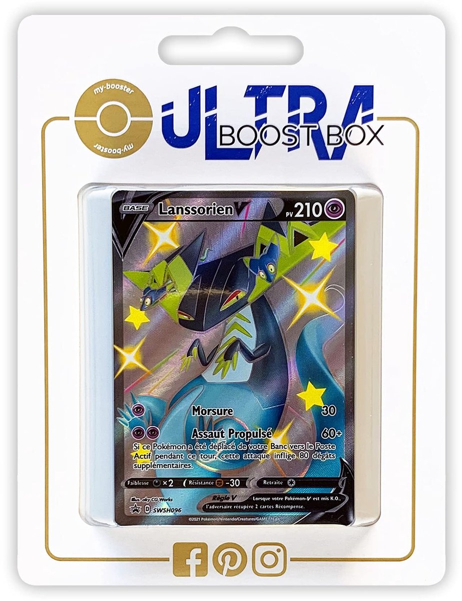 Solidchoice - Pokémon Kaarten Set van 10 - Myboost X Sword and Shield 4.5