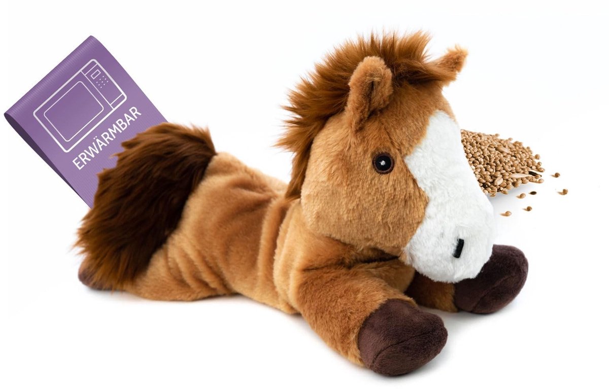 Solidchoice - Pluche Pony Warmtepads voor Kinderen en Volwassenen