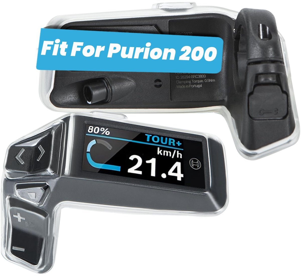 Solidchoice - Beschermcase voor Bosch Purion 200 Display & Control Unit - E-bike Accessoire
