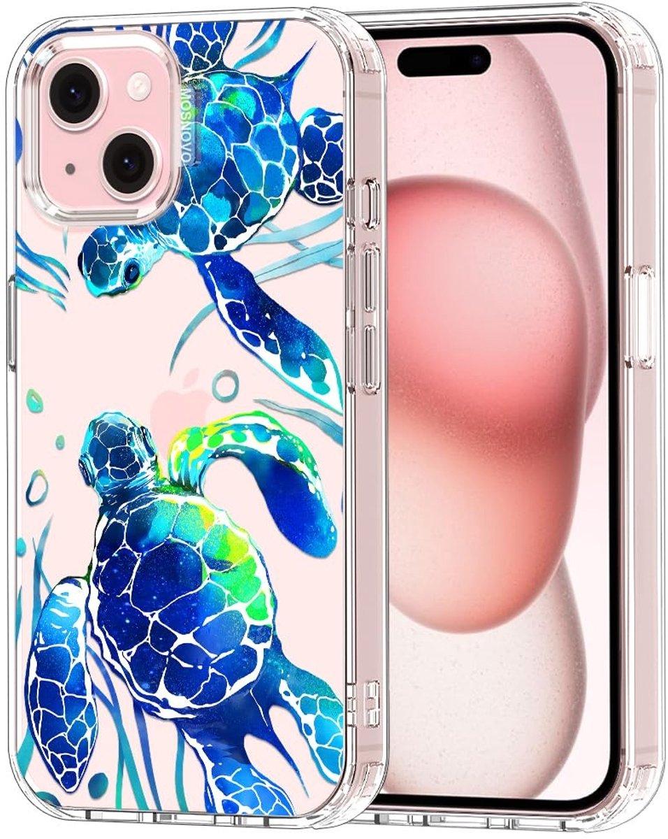 Solidchoice - Transparante TPU Bumper Case voor iPhone 15 met Schokabsorberende Bescherming