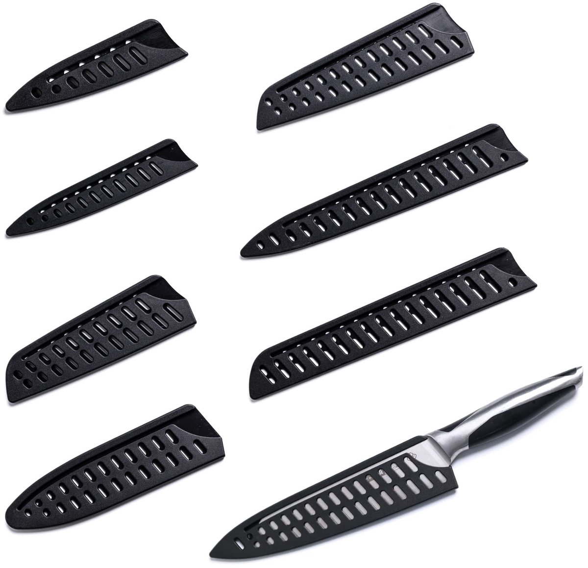 Solidchoice - Universele Beschermers voor Keukenmessen, Pack van 8