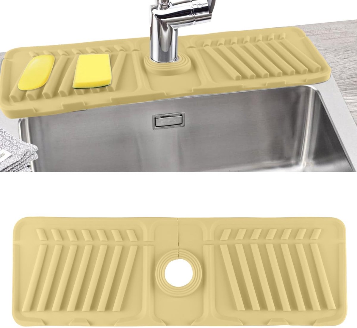 Solidchoice - Silicone Kraanmat voor Keuken en Badkamer