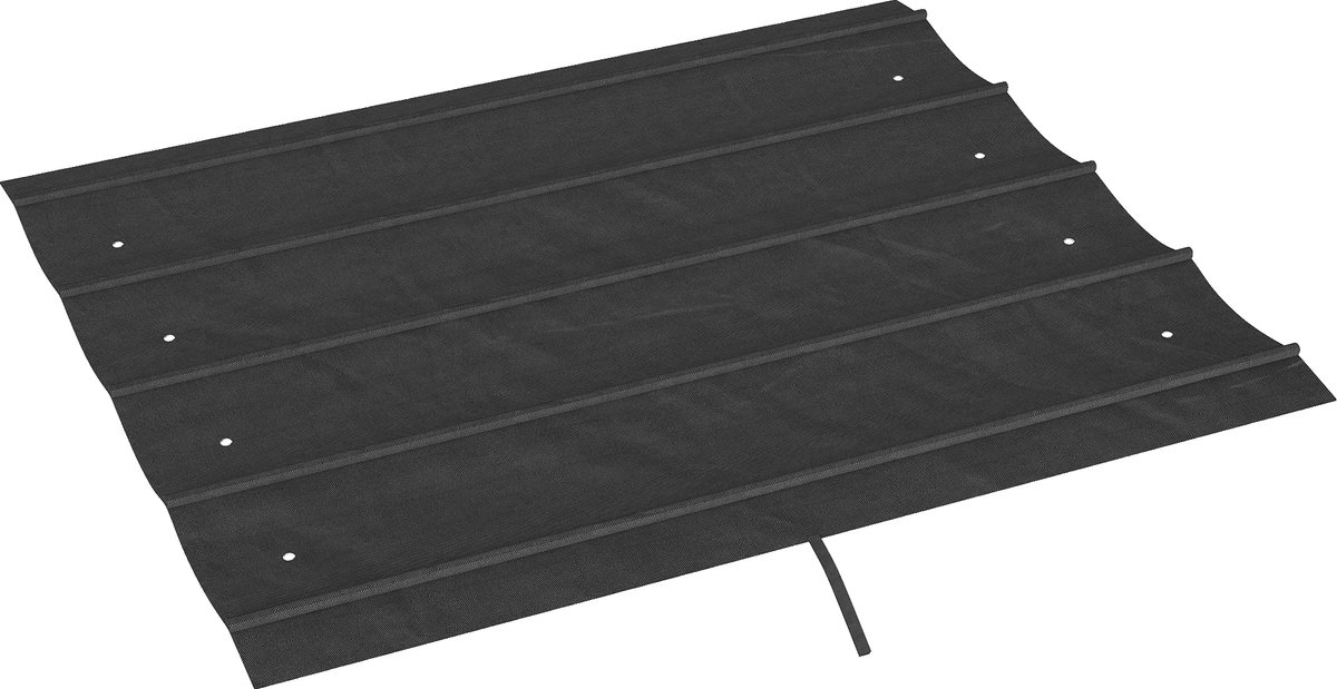 Vervangend luifeldoek voor Outsunny - Polyester - 286x245cm - Donkergrijs