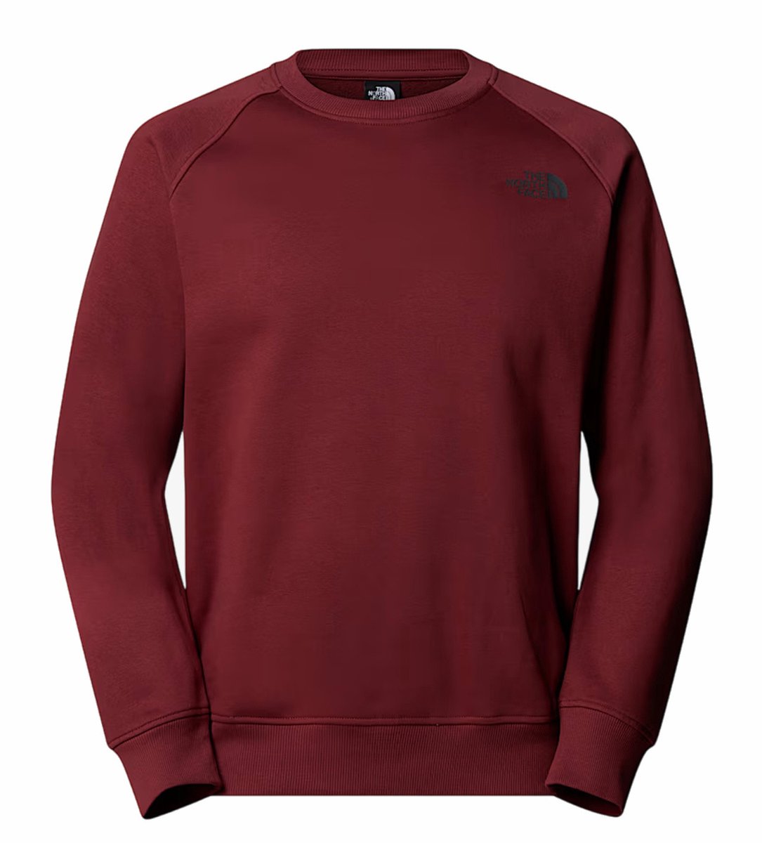 The North Face Raglan Box NSE Regular Crew Heren Sweatshirt – Sumac/Asphalt Grey (NF0A89FADO31)