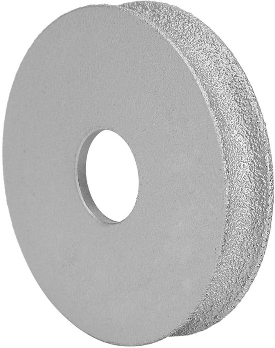 Handwiel 7.3 Cm voor Nat en Droog Gebruik - Gebrazerd Slijpwiel voor Steen, Marmer, Graniet en Glas (Hol Slijpwiel 1.0)