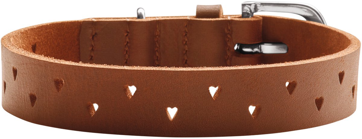 Hunter Hondenhalsband Aalborg Soul Cognac Maat 45