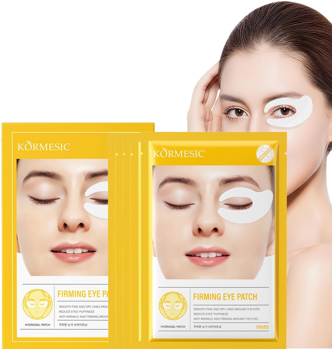 Solidchoice - Hydrogel Oogmasker tegen Donkere Kringen
