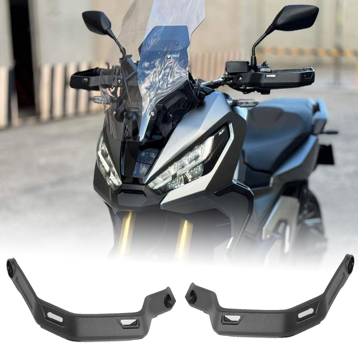 Solidchoice - Handbeschermers voor Motorfiets met Windbescherming