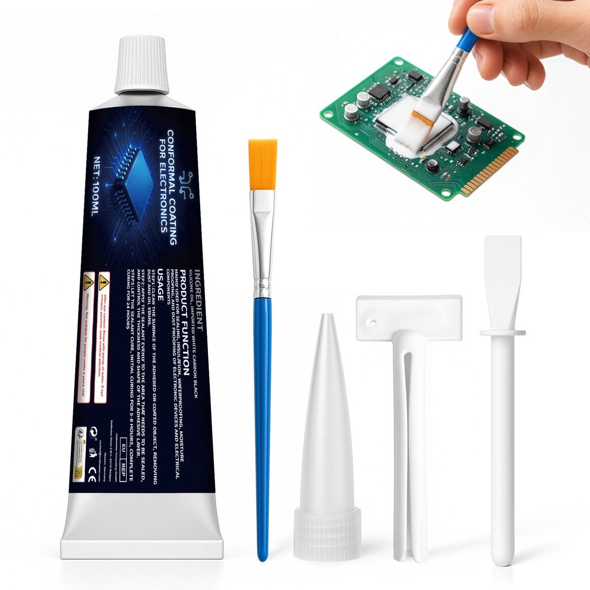 Solidchoice - 100ml Elektronische Coating voor Sealing en Isolatie