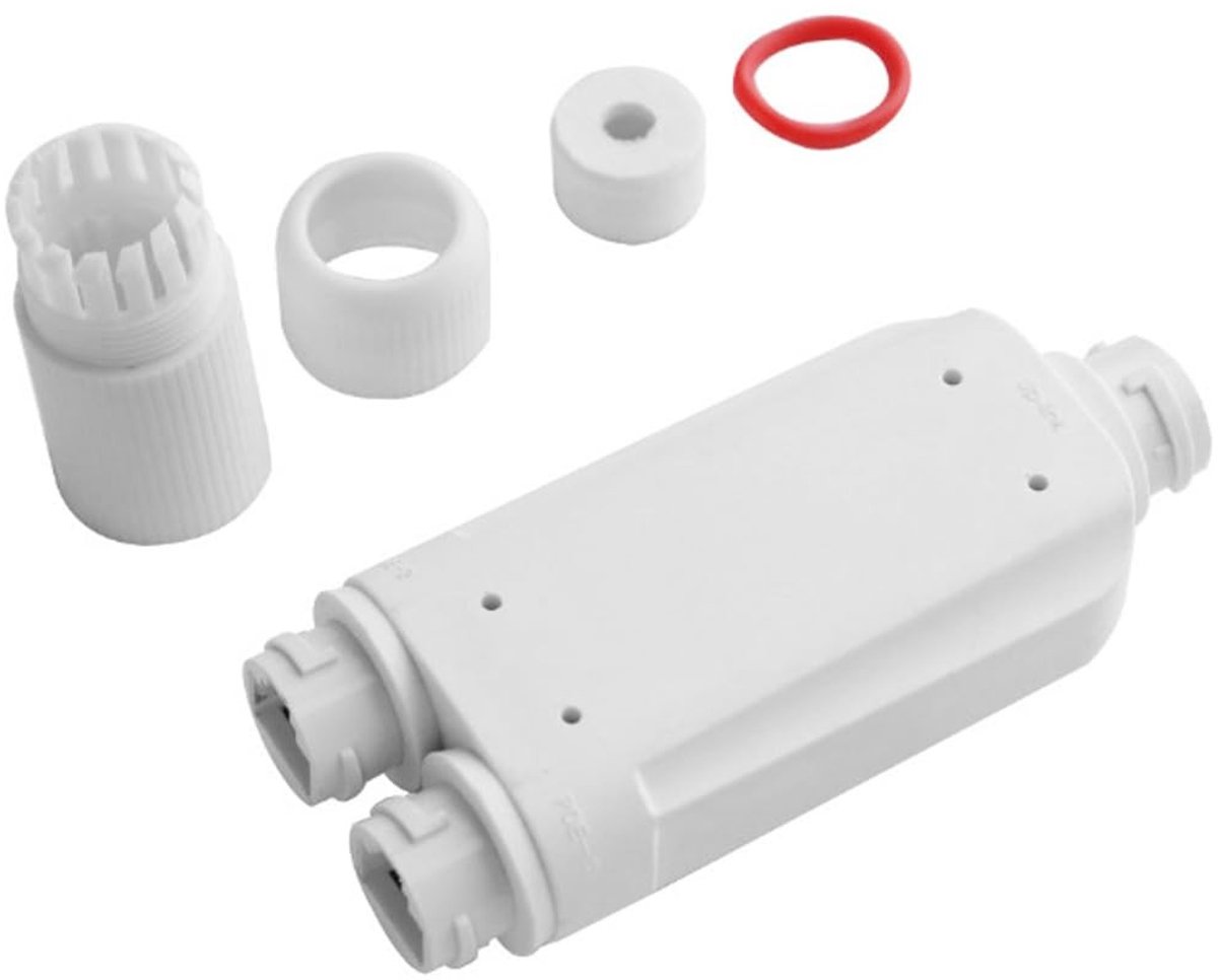 Solidchoice - Waterproof POE Repeater met 2 Poorten voor Camera's