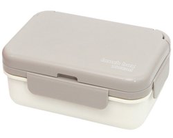 Lunchbox met compartimenten - 18,2*12,5*8 cm - Lunchbox - Lunchbox - Unisex lunchbox - Lunchbox met compartimenten - Voedselbewaarbox - Afgesloten box - Geschikt voor keukens, werkplekken,Picknicks, buitenactiviteiten,enz.
