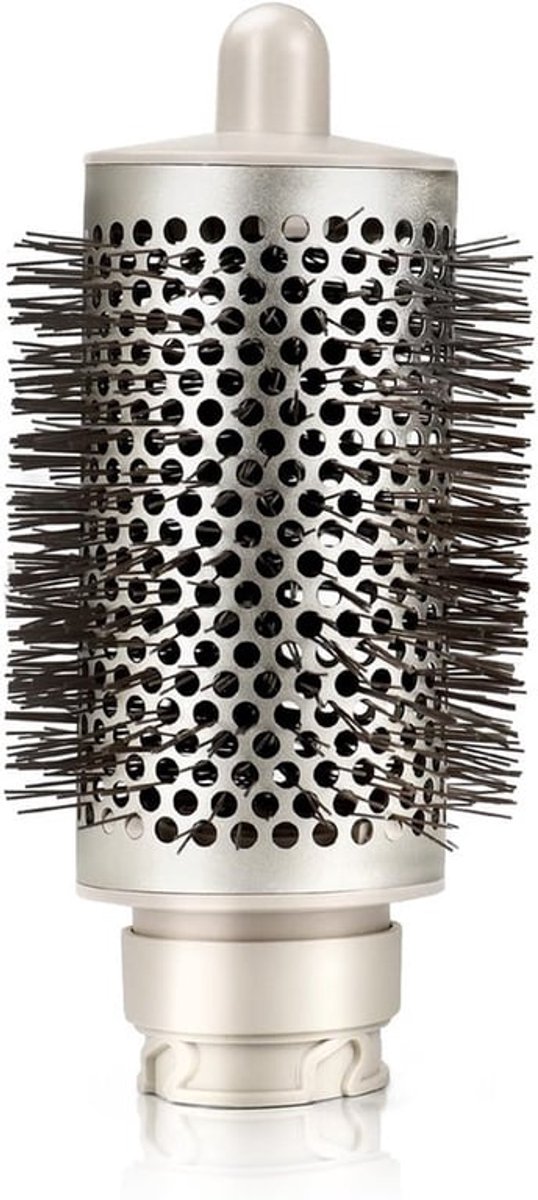 Grote ronde volumeterende borstel - Haardrogeraccessoire - Voor recht golvend en krullend haar - Ideaal voor volumineuze styling - Geschi...