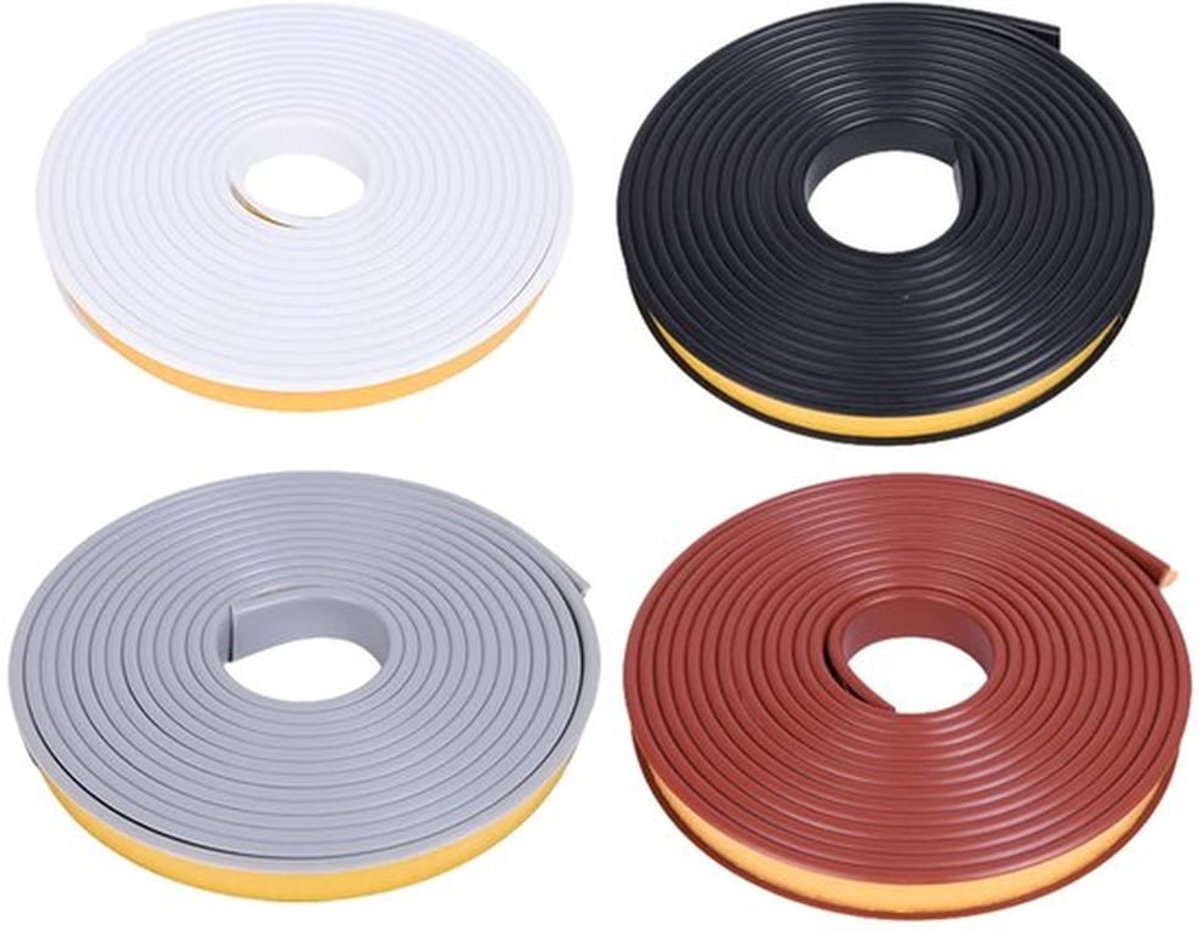 Meubelrandstrip U-vormig - Zelfklevende Band - Flexibele Randbescherming - 3 Meter - TPE Kunststof - 14 mm x 3 m - Randband