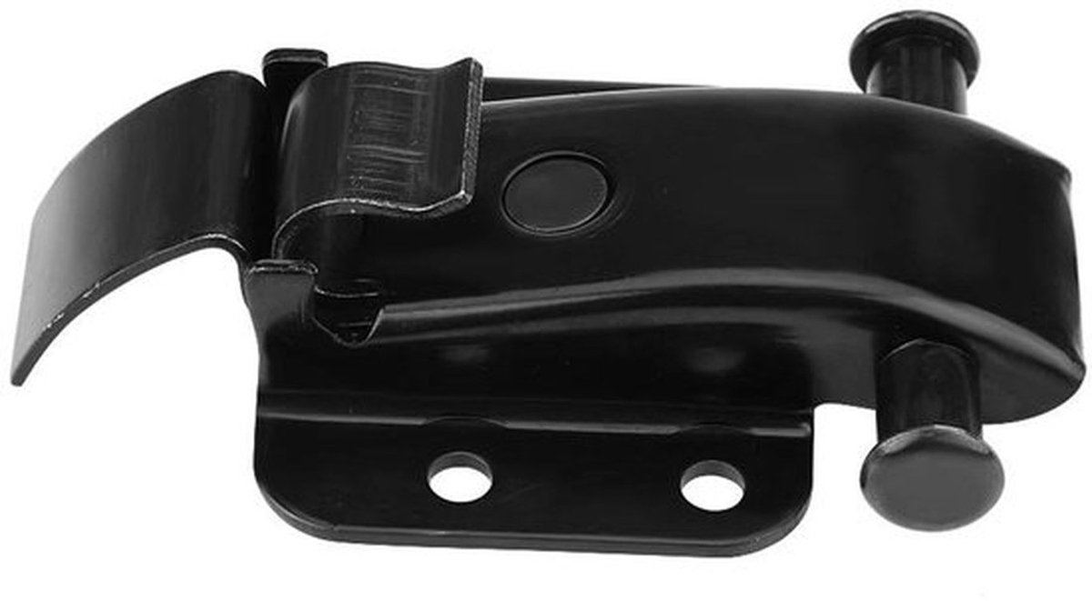 Deurscharnier Aluminium - Geschikt voor Sprinter (Br.906) 2006-2013 - Vervangt OEM nummer A9067600428 - Afmetingen 105 x 65 mm - Inclusief deurstopper - Hoogwaardige kwaliteit - Deuropener