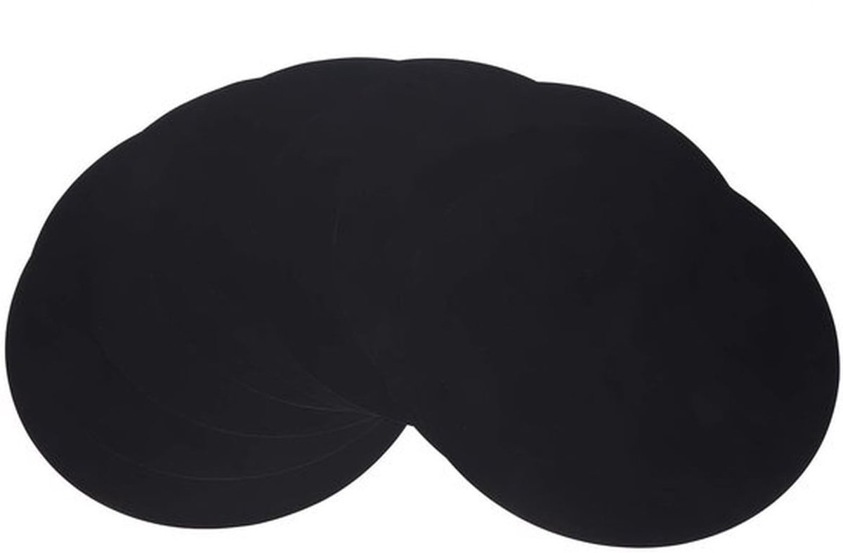 Bakfolie Herbruikbaar - Antiaanbaklaag - 10 Stuks - Omkeerbaar - Geschikt voor Gietijzer/Roestvrij Staal - Diameter 24 cm - Bakmat