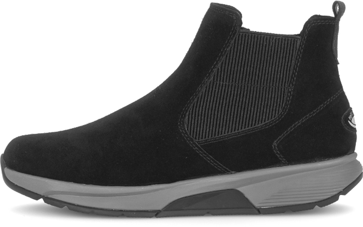 Gabor Rollingsoft - Dames sportieve enkellaars - Zwart suede - Artikel 0804.02.008 - Maat 37.5