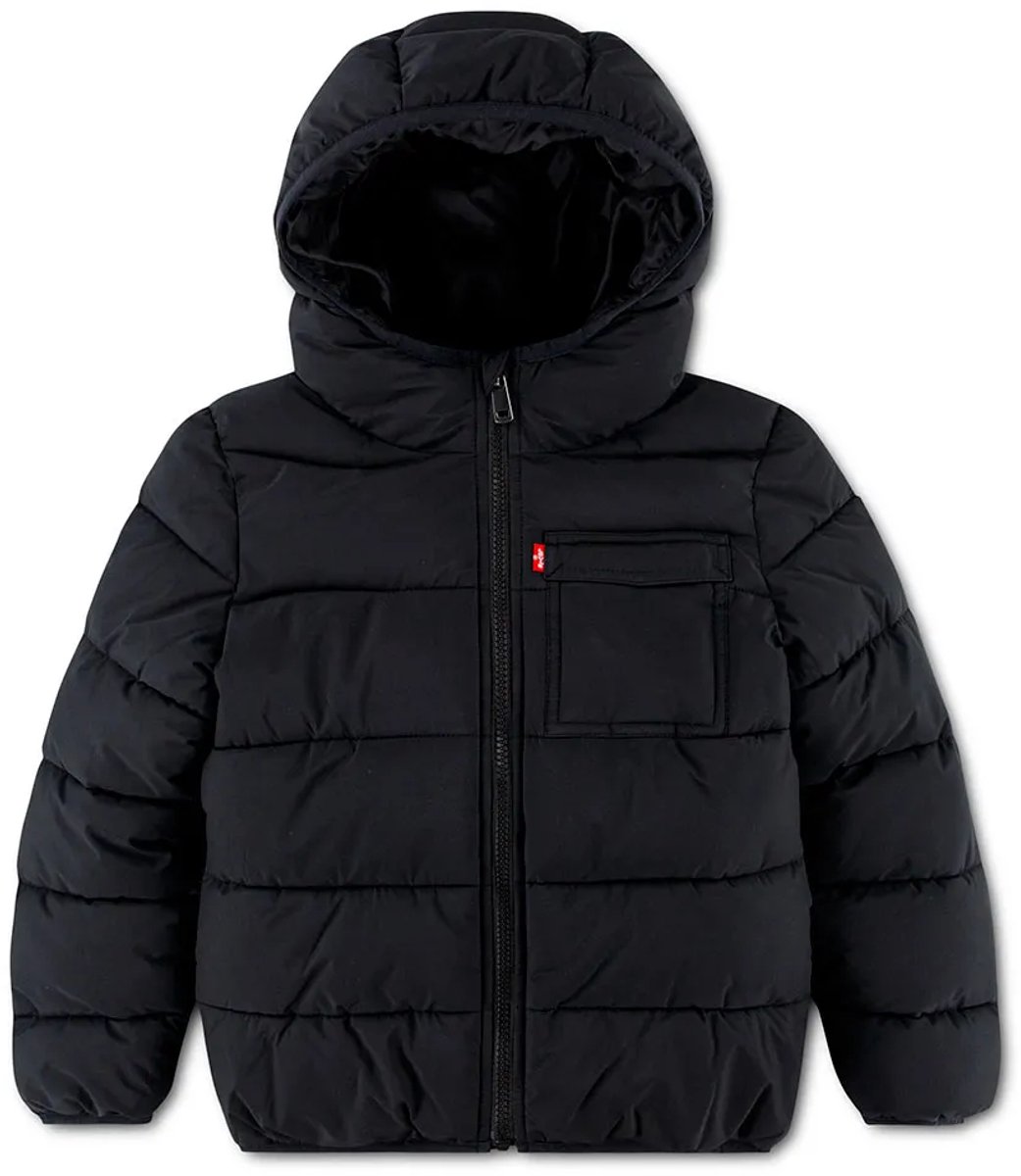 Levi´s ® Kids Medium Weight Puffer Jas Zwart 8 Years Jongen