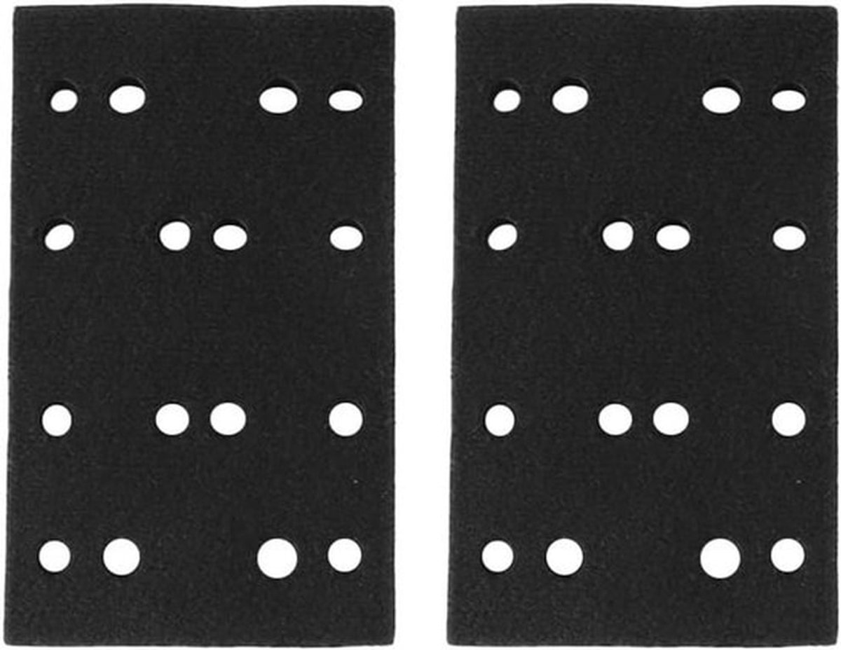 - Zachte sponsinterfacepad vervanging - Schuurpad adapter - Efficiënte afwerking - 80x133 mm - Compatibel met RTS 400 RS 400 RTSC 400 - 2 stuks