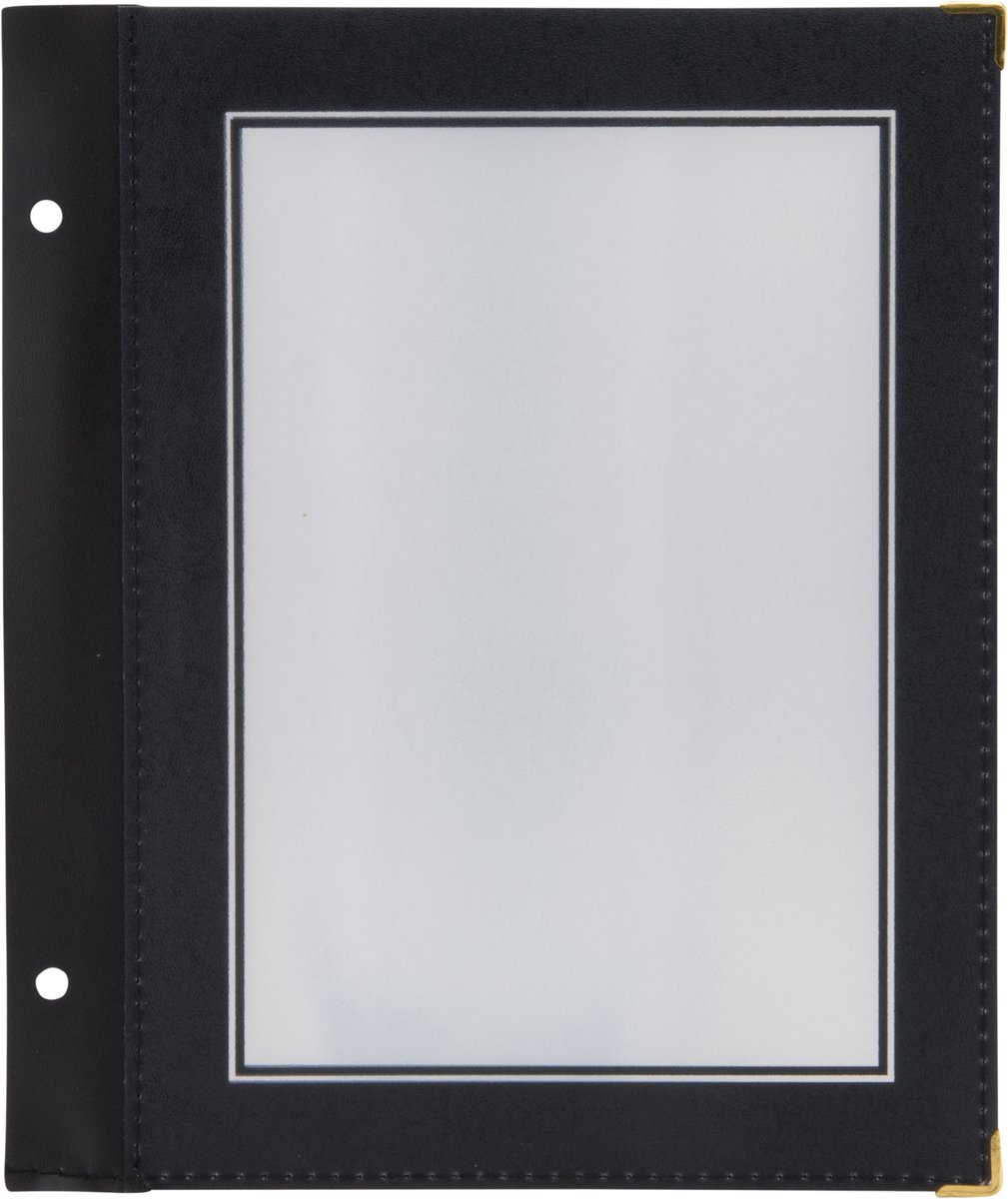 Securit Menukaart A5 Inserts |Menumap |Zwart