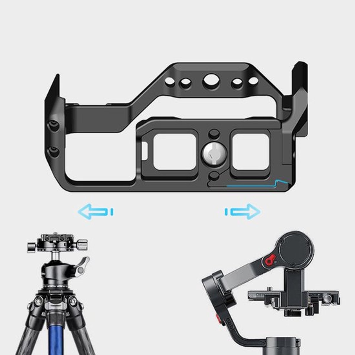 Camerakooi voor ZV E10 van Aluminium Legering met Video Rig