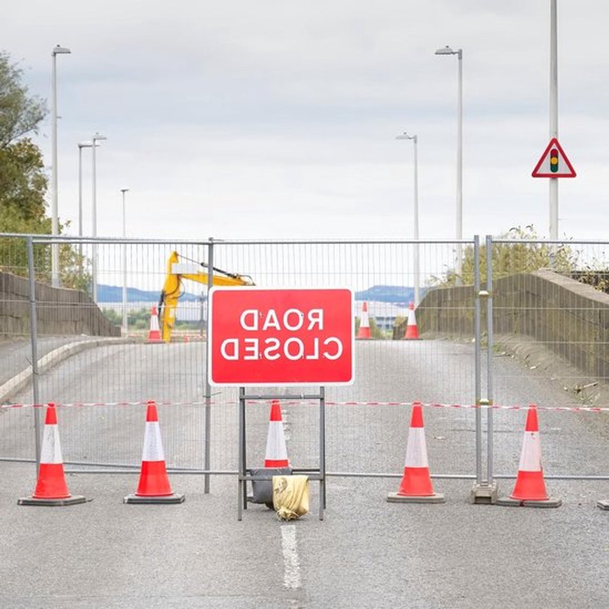 Veilige Barrièreketen in Geel/Zwart, 200 Voet voor Crowd Control, Parkeren en Decoratie