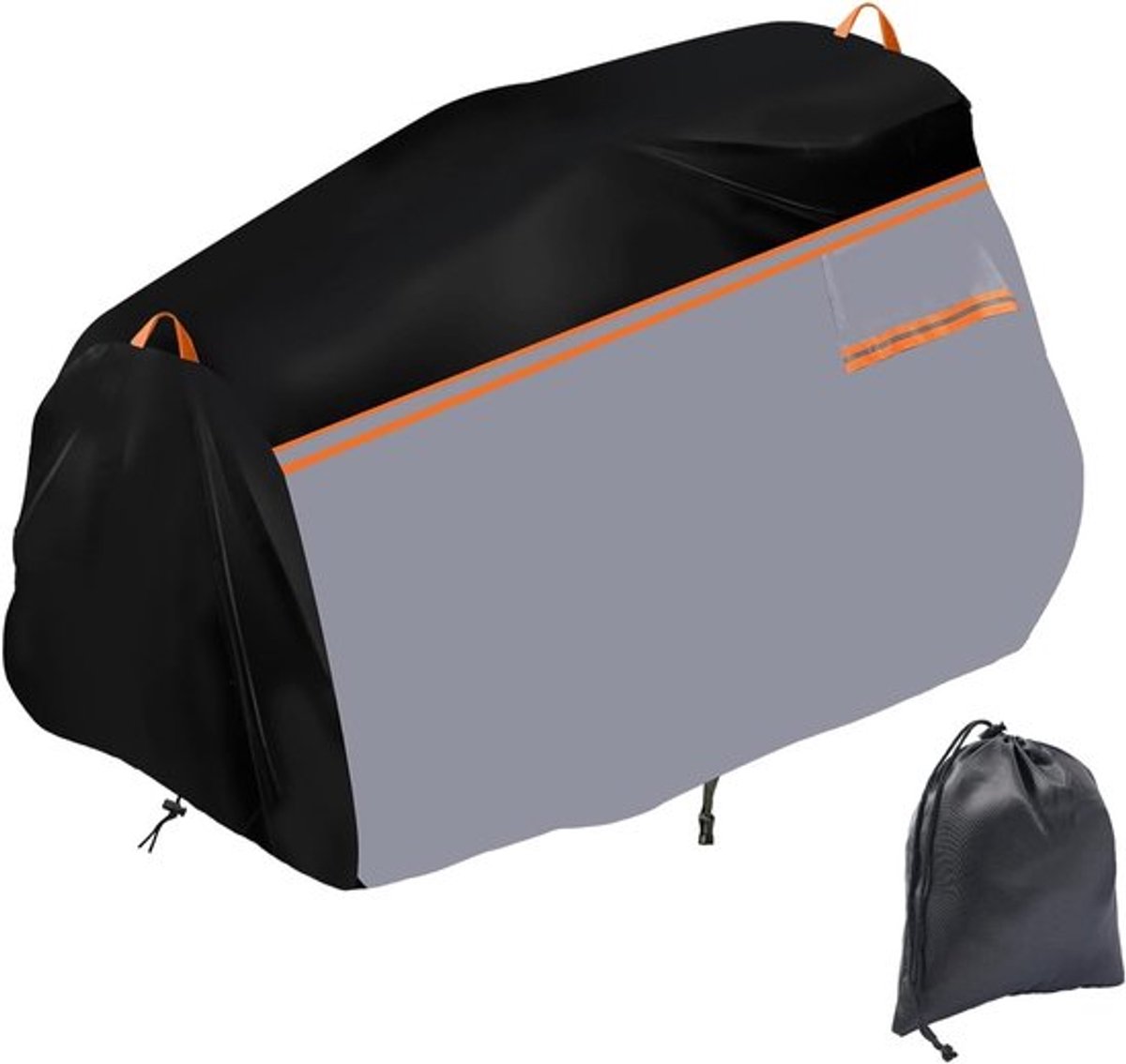 Universele 420D Tuinbedekking - UV-bestendig, Waterdicht en Stofdicht voor Grasmaaier en Tractor (L183 x B137 x H117cm)