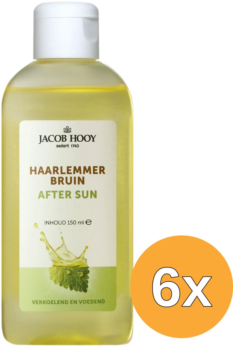 6x Jacob Hooy Haarlemmer After Sun (150 ml)