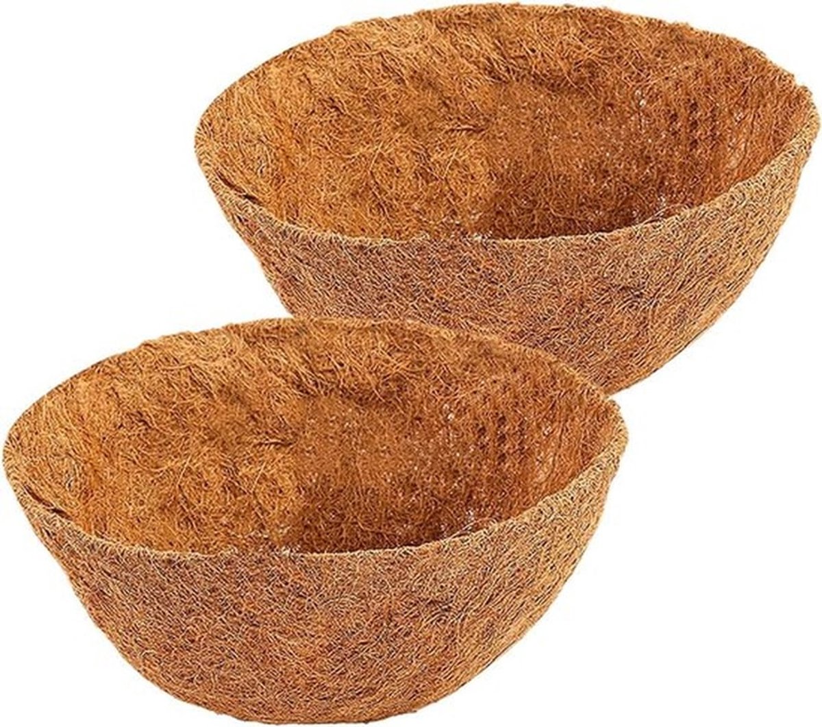 Kokos-Inzetstukken voor Hangende Mand, Diameter 30 cm, Ideaal voor Planten, Tuin Decoratie en Koken