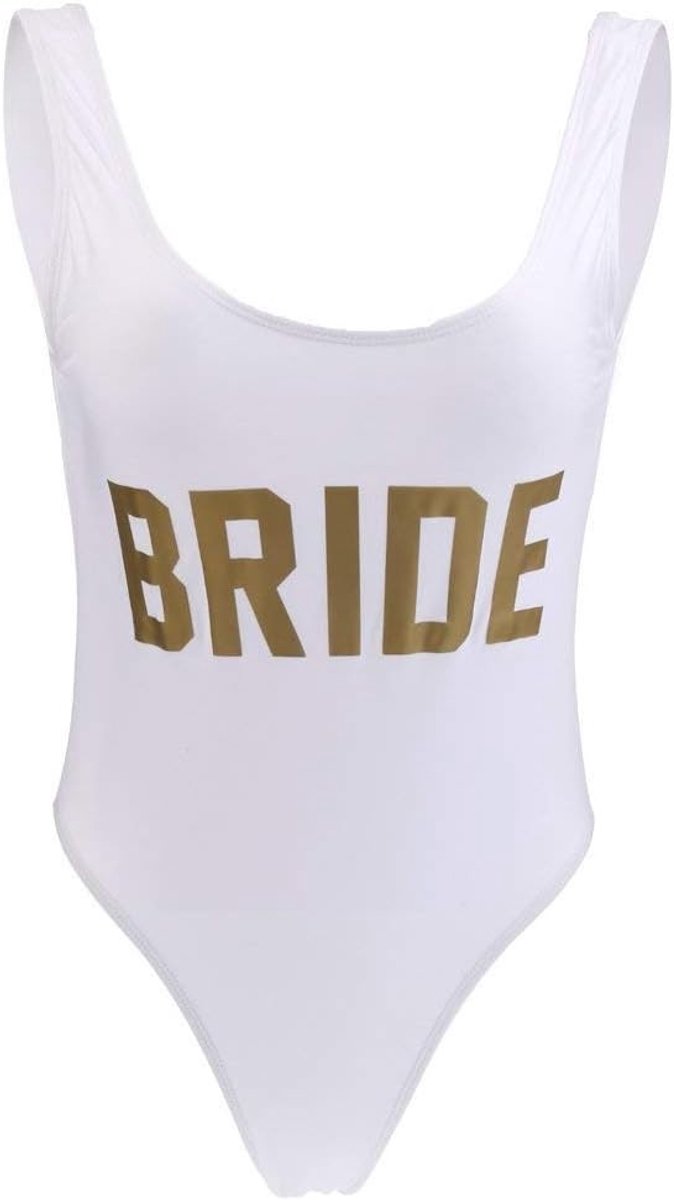 Elegante Witte Dames One Piece Badmode voor Zomer, Strand en Zwemmen