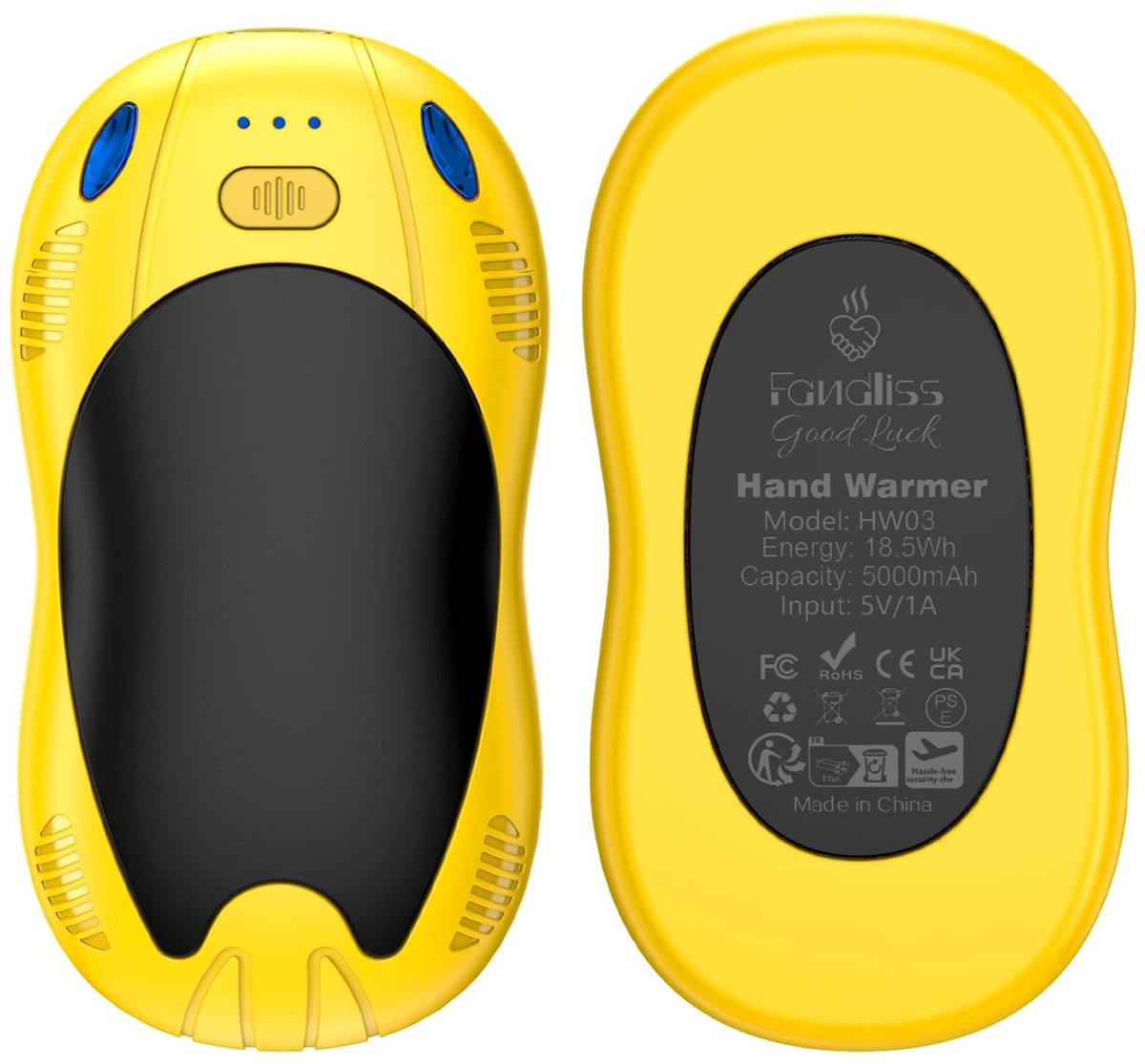 Solidchoice - Draadloze Handwarmers met 10.000 mAh Capaciteit